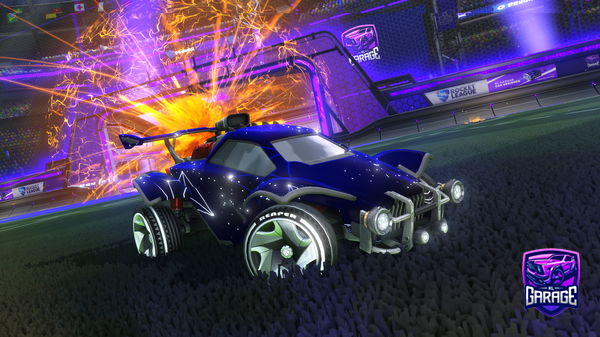 A Rocket League car design from ManosVma