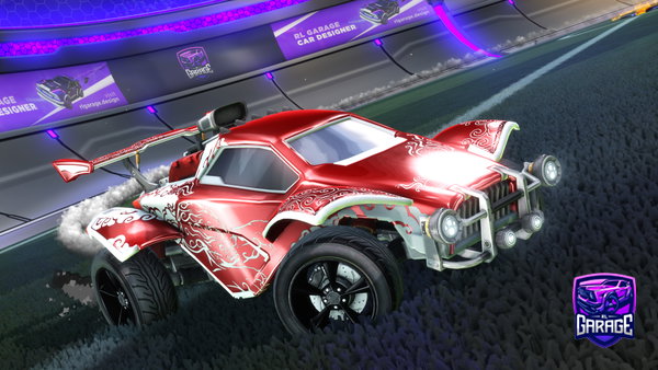 A Rocket League car design from Mingus123