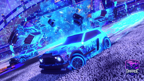 A Rocket League car design from Stopper