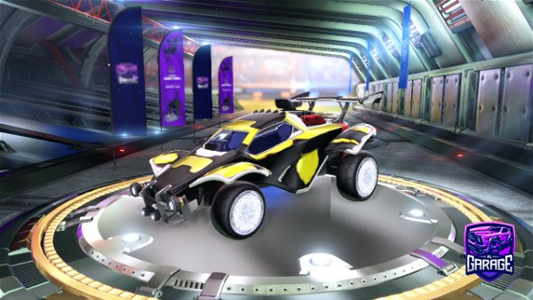 A Rocket League car design from pcell