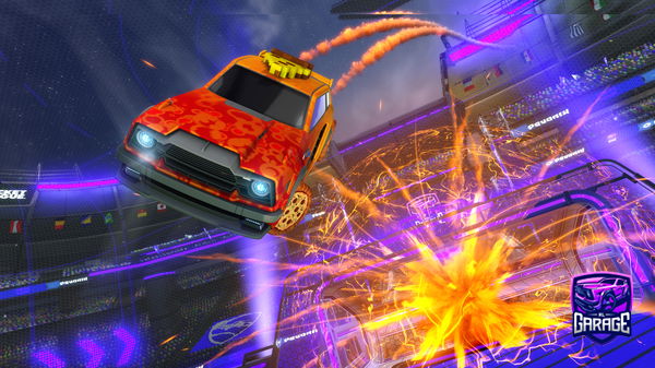 A Rocket League car design from blinKAlliance