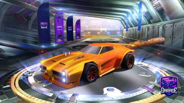 A Rocket League car design from IsolatedDoor7805