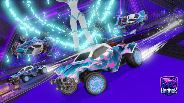A Rocket League car design from CozmicClappz