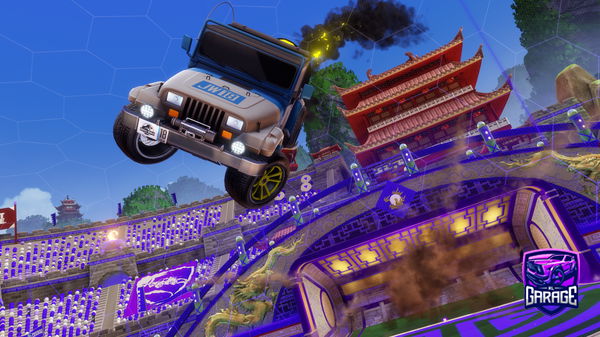 A Rocket League car design from lkuuh