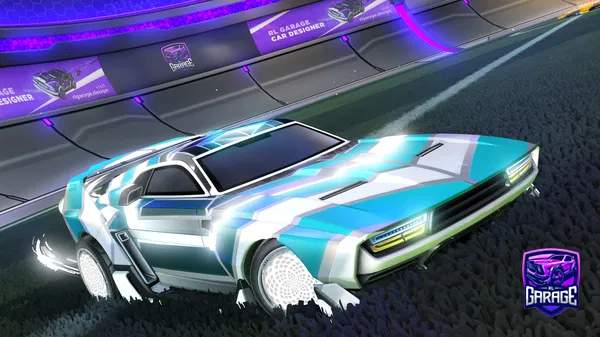 A Rocket League car design from Moonlight1015512