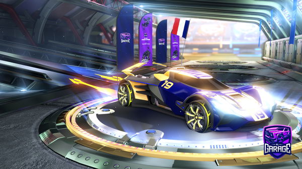 A Rocket League car design from macky_racer95