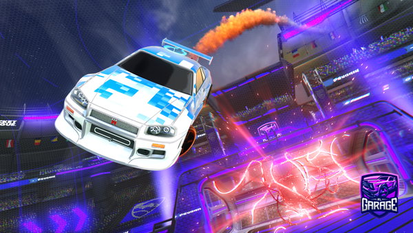 A Rocket League car design from tommy35k