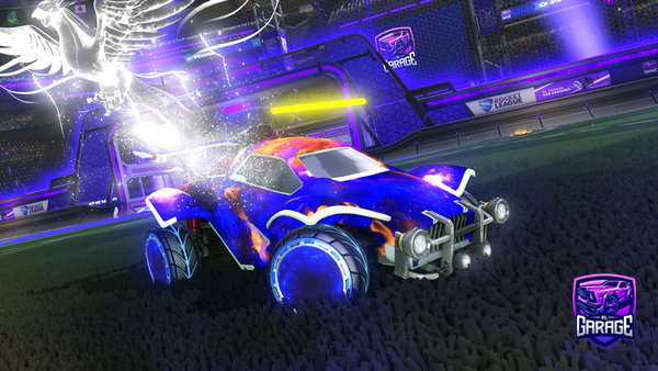 A Rocket League car design from XTheCrazyKingX