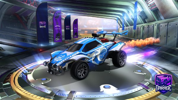 A Rocket League car design from FrozenSouls