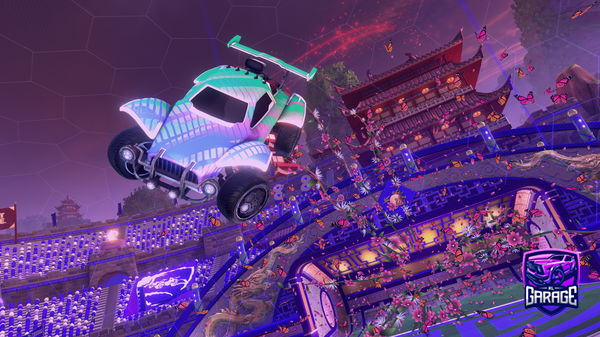 A Rocket League car design from Trikki