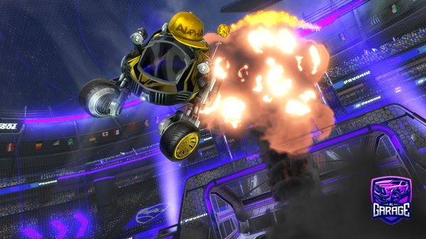 A Rocket League car design from PsnCQS_xander