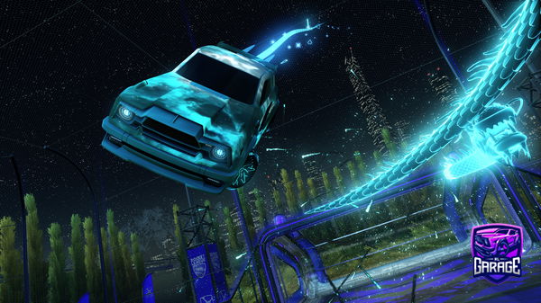 A Rocket League car design from libertylajaca21