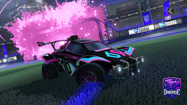 A Rocket League car design from AidanGfuel