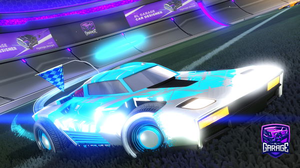 A Rocket League car design from Sparkzy12645