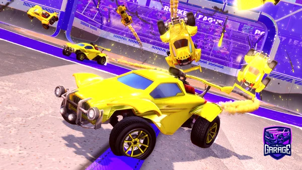 A Rocket League car design from Joelito6336