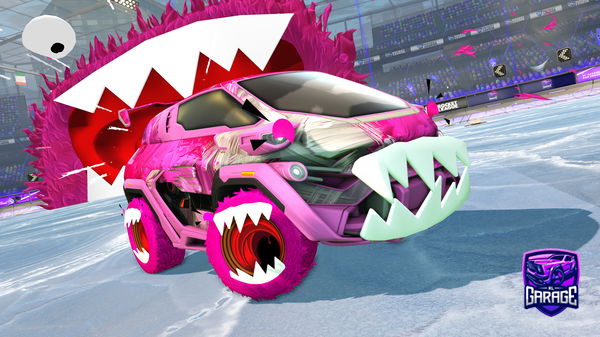 A Rocket League car design from masterjack2022