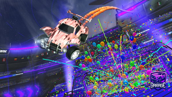 A Rocket League car design from tutux