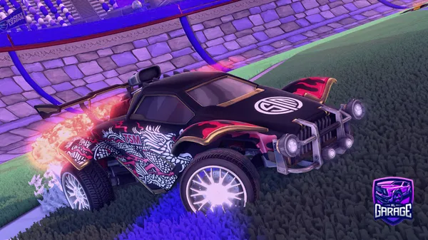 A Rocket League car design from teun313313