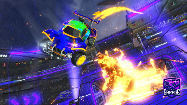 A Rocket League car design from NotLucas66