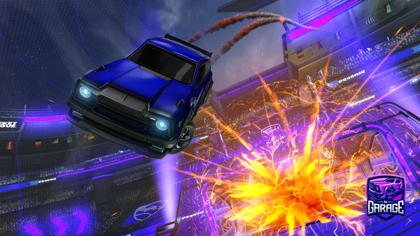 A Rocket League car design from M4rc7gdh