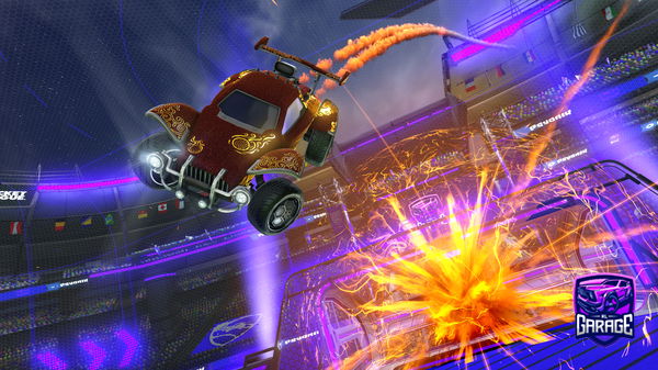 A Rocket League car design from MeesterBlokje