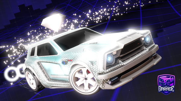 A Rocket League car design from Vegas_Vixen