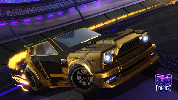 A Rocket League car design from Ayvix