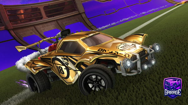 A Rocket League car design from Mickler-Kid01