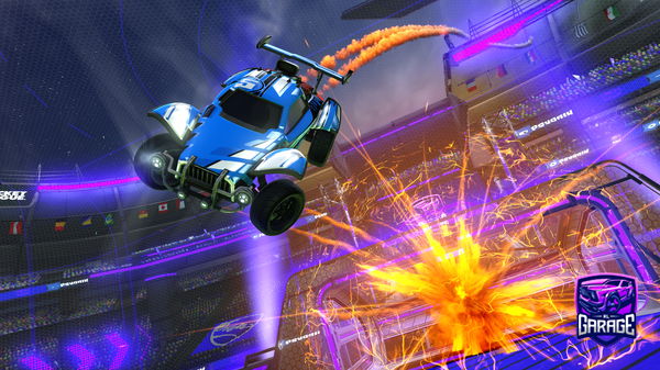 A Rocket League car design from Rickertt_013