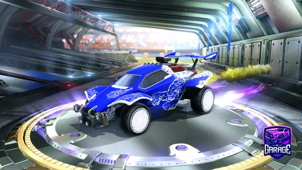 A Rocket League car design from schleepy