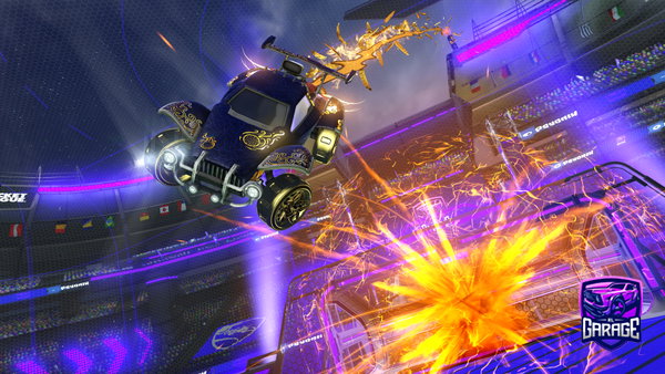 A Rocket League car design from PickleMis