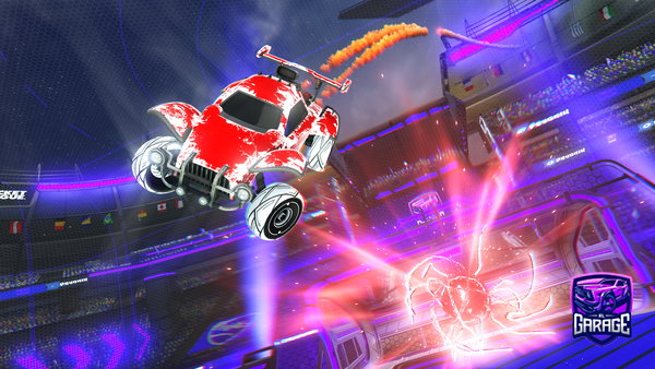 A Rocket League car design from NDodo18
