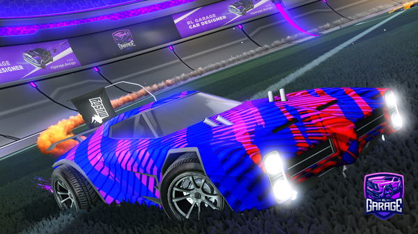 A Rocket League car design from TheGriffalo16