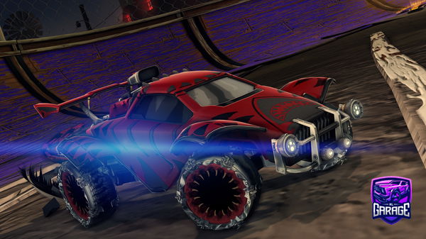 A Rocket League car design from coolj71111