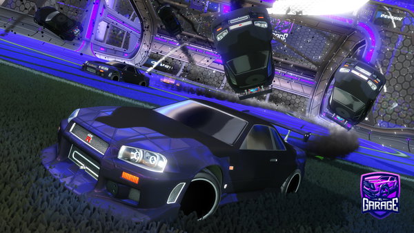 A Rocket League car design from AWTO88