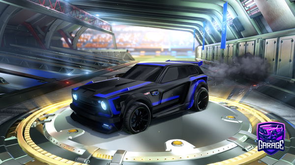 A Rocket League car design from LuckyMi