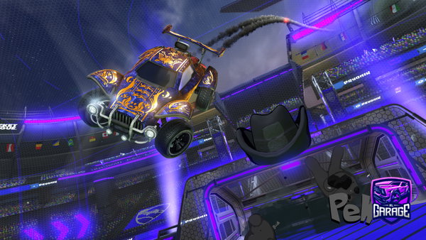 A Rocket League car design from retbot