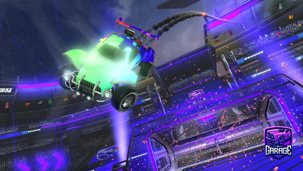 A Rocket League car design from Dreeeeeeeez