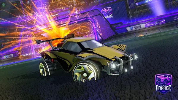 A Rocket League car design from wyfi123