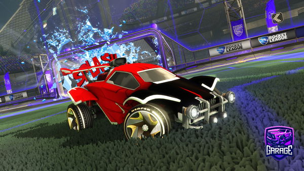 A Rocket League car design from TeoSansH