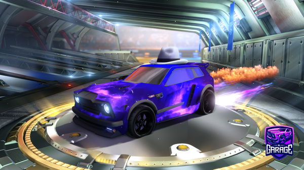 A Rocket League car design from Darktracer