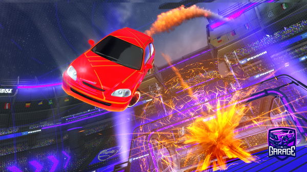 A Rocket League car design from alfiewest91