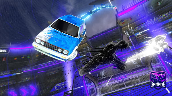A Rocket League car design from JoelintonEnjoyer