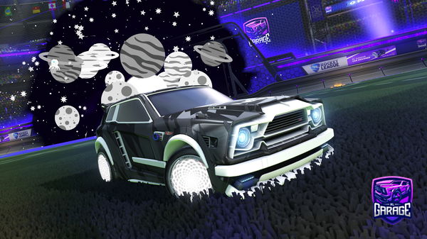 A Rocket League car design from Ninja89743