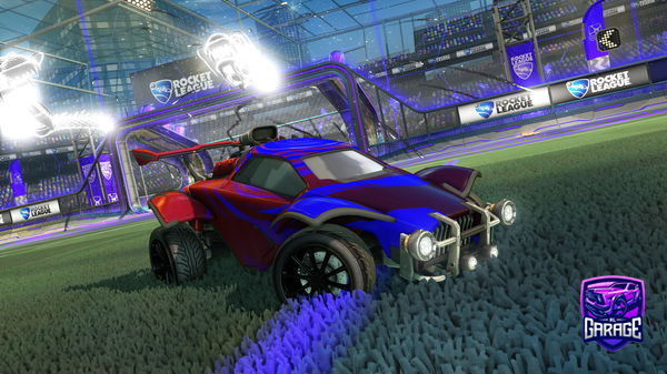 A Rocket League car design from Dinkyy