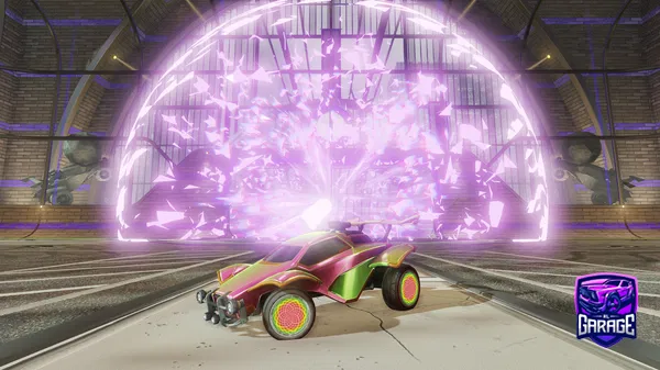 A Rocket League car design from StuckInTheTrip