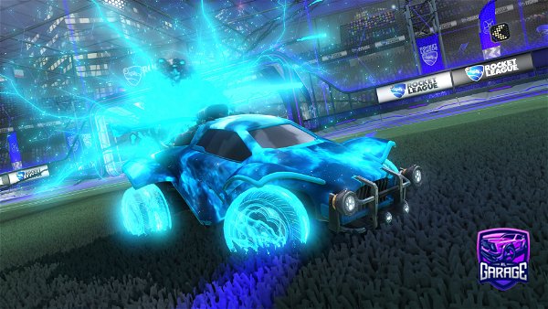 A Rocket League car design from starshopping