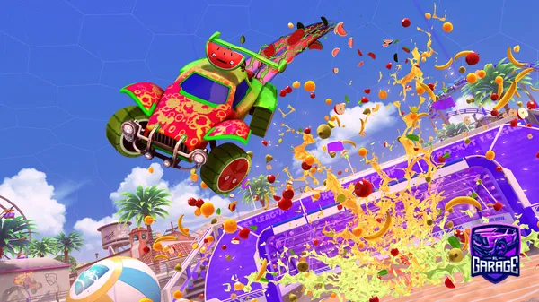 A Rocket League car design from milkywayfr