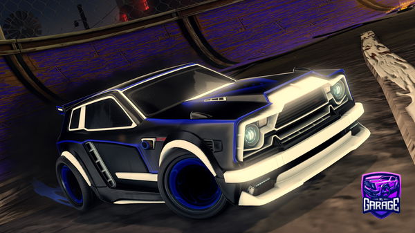 A Rocket League car design from RevengeLux