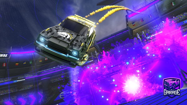 A Rocket League car design from yassin023